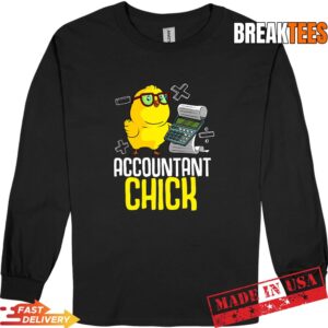 Funny Accountant Chick Gift for CPA Bookkeeper Auditor Women Performance T-Shirt 2