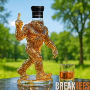 Funny Bigfoot Whiskey Bottle - Limited Edition 1