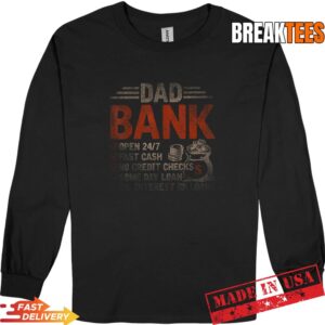 Funny Dad Banking Meme Fathers Day Cash Loan Men T-Shirt 2