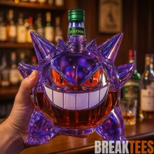 Gengar Pokemon Limited Edition Whiskey Bottle 2