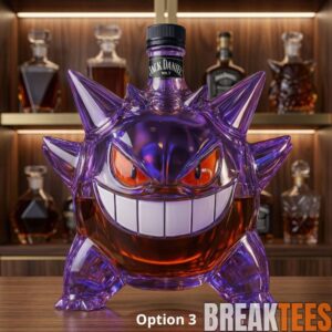 Gengar Pokemon Limited Edition Whiskey Bottle 5