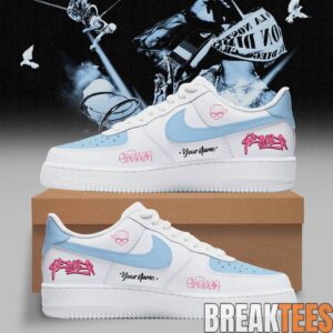 Geolier 2026 Stadi  Summer Festival Tour Cielo 26 Custom AF1 Shoes