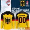 Great Britain 2026 IIHF Ice Hockey Championship Custom Hockey Jersey
