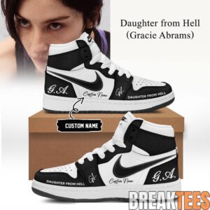 Gracie Abrams Daughter from Hell Signature Custom Air Jordan 1 Sneaker