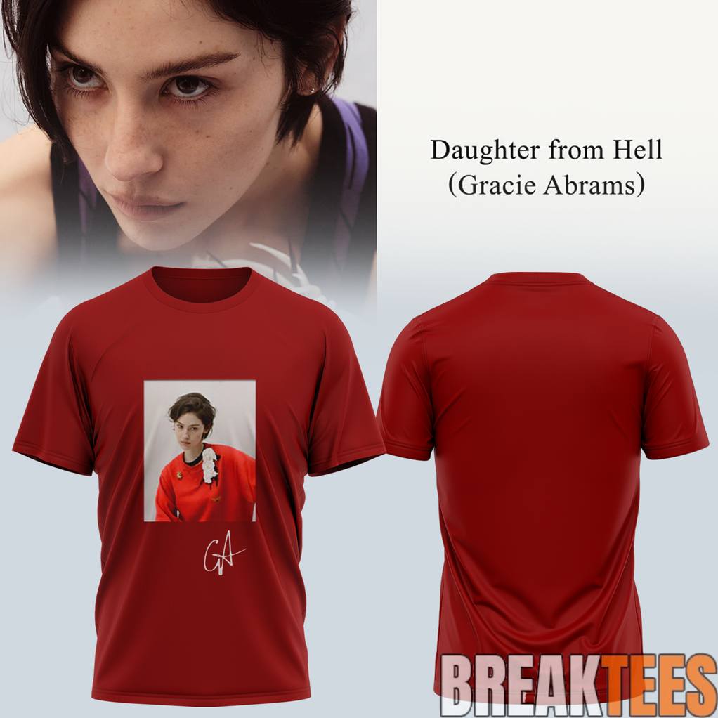 Gracie Abrams Daughter from Hell Signature Shirt Gracie Abrams Daughter from Hell Signature Shirt