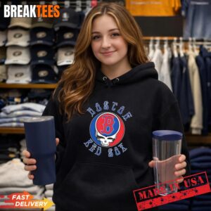 Grateful Dead x Boston Red Sox Baseball Logo T-Shirt 1
