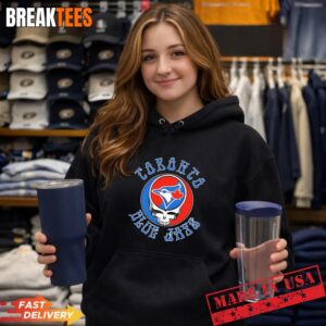 Grateful Dead x Toronto Blue Jays Baseball Logo T-Shirt 1