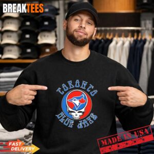 Grateful Dead x Toronto Blue Jays Baseball Logo T-Shirt 3
