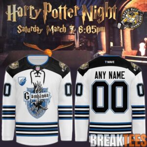 Green Bay Gamblers 2026 Harry Potter Night Hockey Jersey
