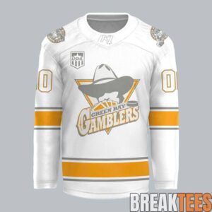 Green Bay Gamblers 2026 Throwback Hockey Jersey 1