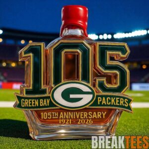 Green Bay Packers 105th Anniversary Limited Edition Whiskey Bottle 2