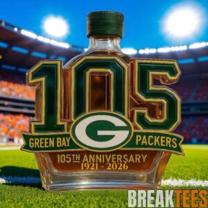 Green Bay Packers 105th Anniversary Limited Edition Whiskey Bottle 3