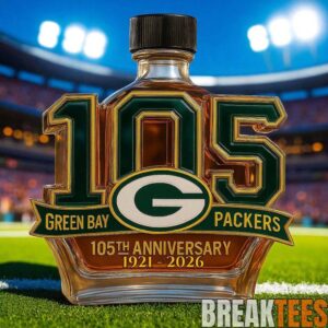 Green Bay Packers 105th Anniversary Limited Edition Whiskey Bottle 4