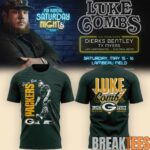 Green Bay Packers x Luke Combs My Kinda Saturday Night Tour 2026 Shirt 1