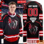 Greensboro Gargoyles Game Worn Affiliation Weekend 2026 Custom Hockey Jersey 1
