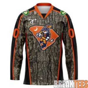 Greenville Swamp Rabbits 2026 Conservation Night Custom Hockey Jersey 1