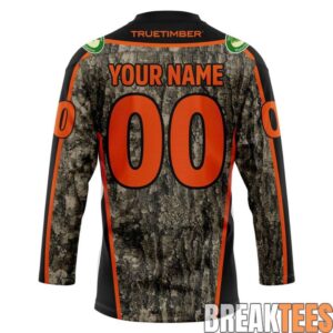 Greenville Swamp Rabbits 2026 Conservation Night Custom Hockey Jersey 2