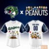 Lehigh Valley Ironpigs Peanuts Night MiLB 2026 Personalized Baseball Jersey
