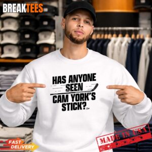 Has Anyone Seen Cam York's Stick Philadelphia Hockey Shirt 3