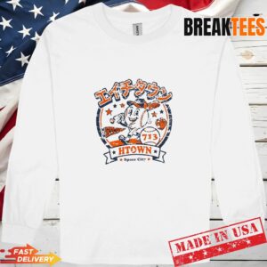 Houston Astros MLB Htown Katakana game ball series T-Shirt 2