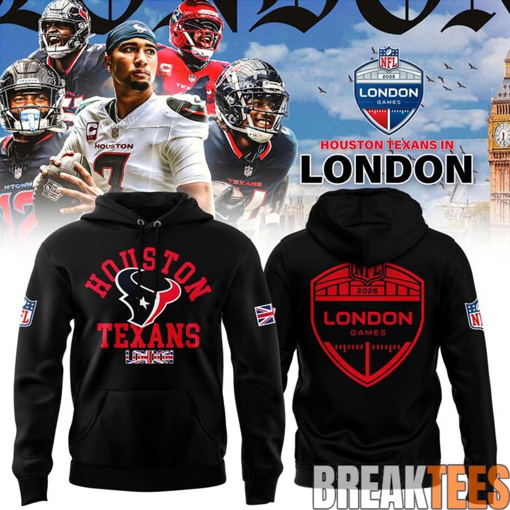 Houston Texans NFL London Game 2026 Hoodie Houston Texans NFL London Game 2026 Hoodie