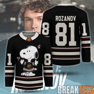 Ilya Rozanov x Snoopy Heated Rivalry Inspired Hockey Jersey