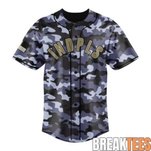 Indianapolis Indians 2026 Memorial Day Camo Baseball Jersey 1