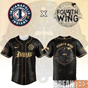 Indianapolis Indians x Fourth Wing Night Special Baseball Jerey
