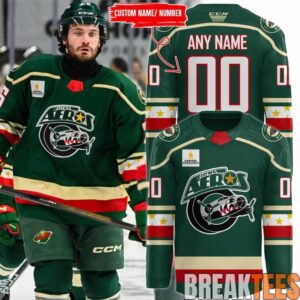 Iowa Aeros Veterans Appreciation Night Hockey Jersey
