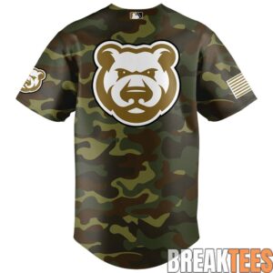 Iowa Cubs 2026 Armed Forces Custom Baseball Jersey 2
