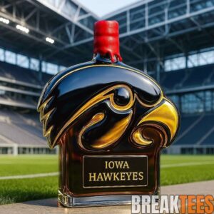 Iowa Hawkeyes Whiskey Bottle 2