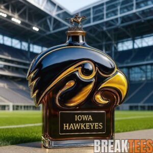 Iowa Hawkeyes Whiskey Bottle 3