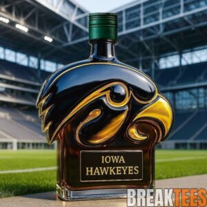Iowa Hawkeyes Whiskey Bottle 4