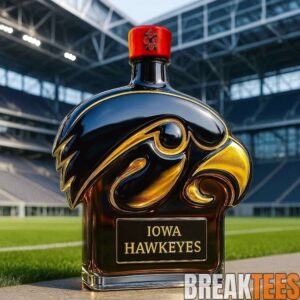 Iowa Hawkeyes Whiskey Bottle 5