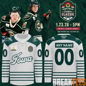 Iowa Wild Outdoor Classic Hockey Jersey