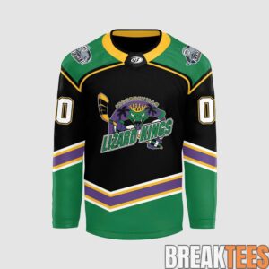 Jacksonville IceMen 2026 Lizard Kings Edition Custom Hockey Jersey 1