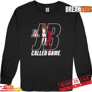 Jaden Bradley JB Called Game Arizona Wildcats Basketball T-Shirt 2