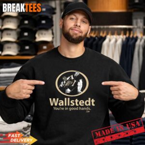 Jesper Wallstedt You're in Good Hands Minnesota Hockey Shirt 3