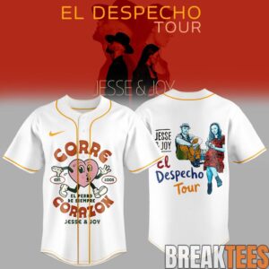 Jesse & Joy El Despecho Tour 2026 Baseball Jersey
