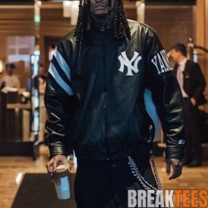 Jordan Clarkson NY Yankees Vintage Jacket 2