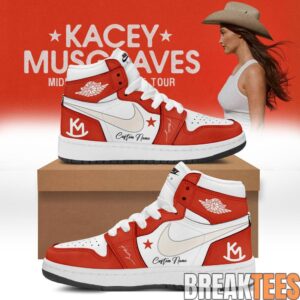 Kacey Musgraves Middle of Nowhere Tour 2026 Custom Air Jordan 1 Sneaker