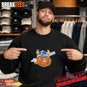 Kane County Cougars Swedish Meatballs Logo 2026 Minor League Baseball T-Shirt 3