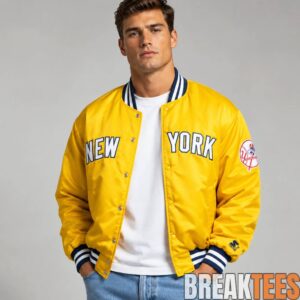 Karl-Anthony Towns New York Yankees Special Bomber Jacket 2