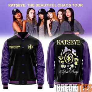 Katseye The Beautiful Chaos Tour Bomber Jacket