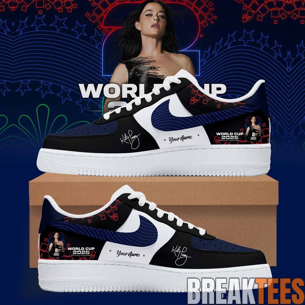 Katy Perry x World Cup 2026 Custom Air Force 1 Shoes Katy Perry x World Cup 2026 Custom Air Force 1 Shoes