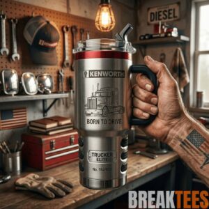 Kenworth Trucker Elite Special 40oz Tumbler 1