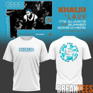Khalid It’s Always Summer Somewhere ‘Blue Summer’ Shirt