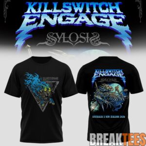 Killswitch Engage Australia and New Zealand Tour 2026 Shirt