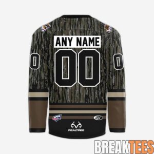 Knoxville Ice Bears 2026 New Realtree Custom Hockey Jersey 2