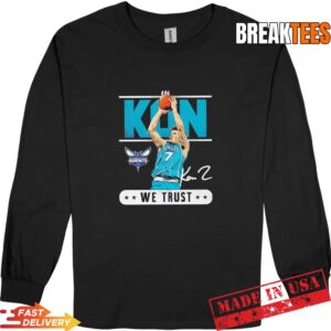 Kon Knueppel we trust Charlotte Hornets basketball T-Shirt 2